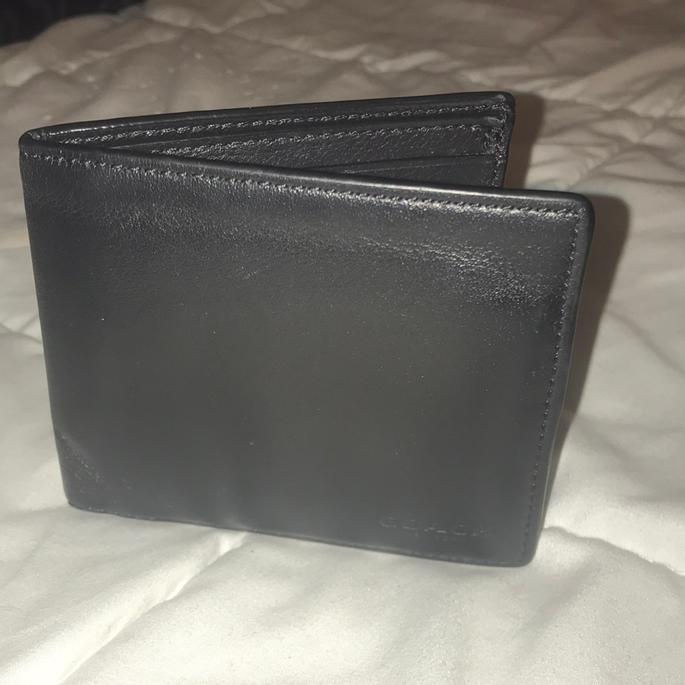 Real Leather Coach Wallet